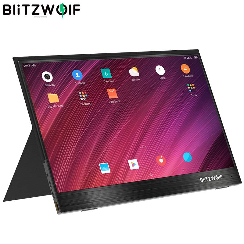 BlitzWolf BW PCM3 15.6 Inch Touchable FHD 1080P Type C Portable Computer Monitor Gaming Display Screen for Smartphone Laptop|LCD Monitors| - AliExpress