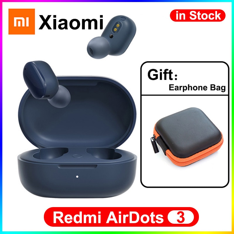 Newest Xiaomi Redmi Airdots 3 Mi True TWS Wireless Bluetooth 5.2 Earphone Stereo Smart Wear Touch Control AptX Adaptive Headset