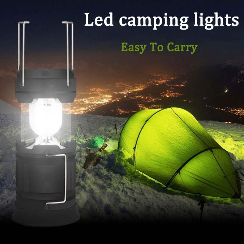 LED Camping Light USB Portable Lighting Phone Charge Camping Lantern Battery Powered Lamp Waterproof Outdoor Hiking Fishing|Portable Lanterns| - AliExpress