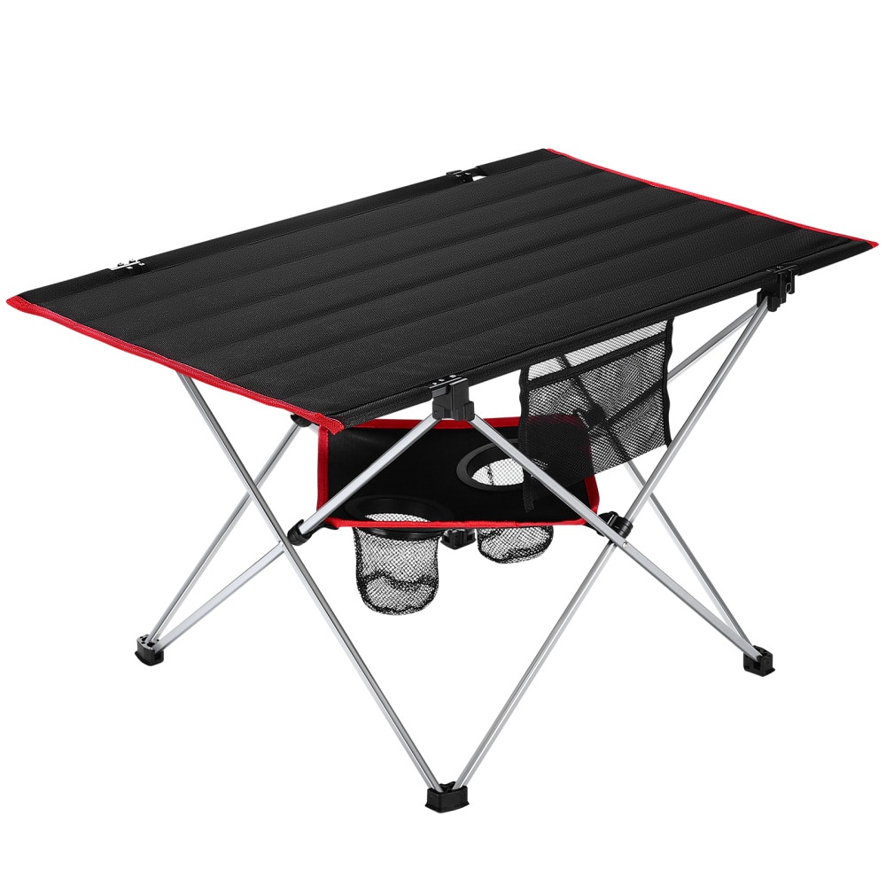 MOVTOTOP Folding Camping Table Picnic Tables Portable Compact Lightweight Folding Table for Outdoor Camping Beach (56x42x40cm)|Outdoor Tools| - AliExpress