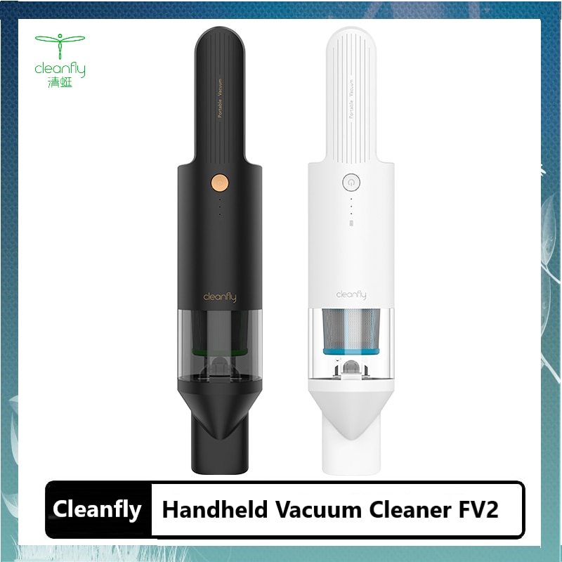 COCLEAN Cleanfly Handheld Vacuum Cleaner FV2 for Car home Portable Wireless Dust Catcher 16800PA Strong Cyclone Suction